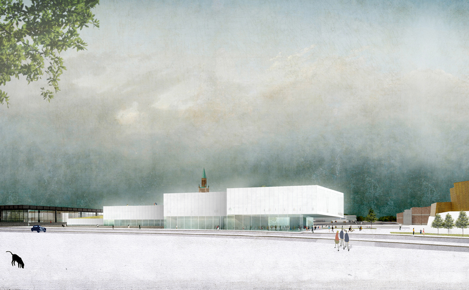 Shortlisted project: Competition "Museum des 20. Jahrhunderts"