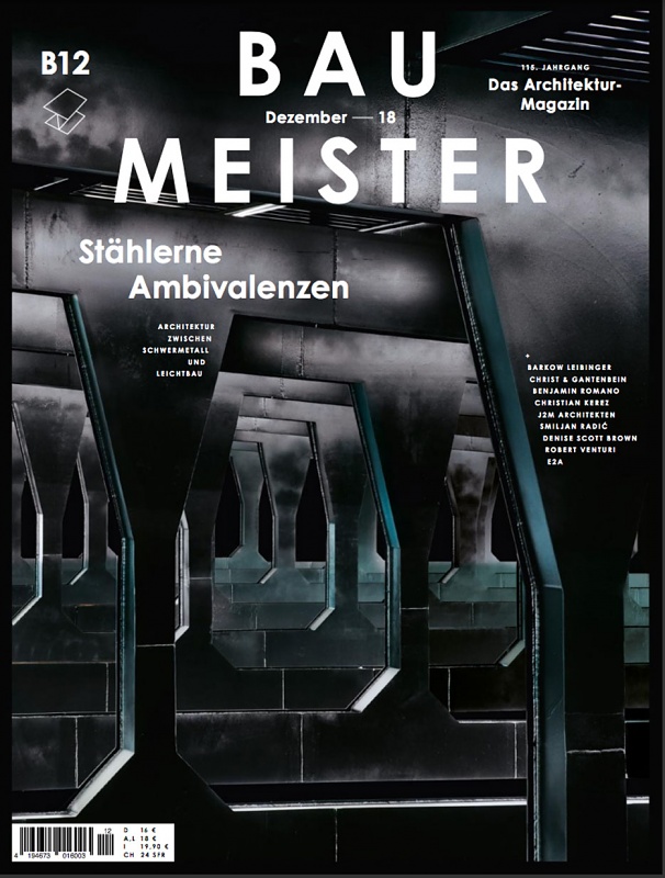 Smart Factory on the Cover of Baumeister Magazine