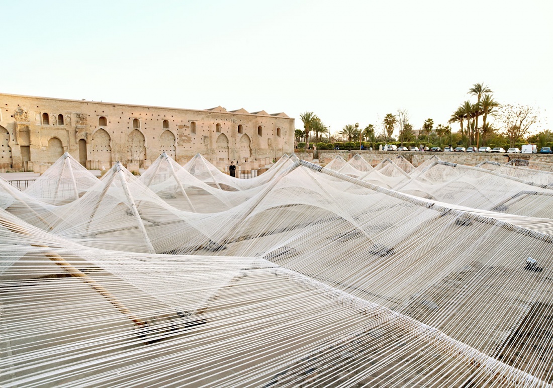 Hyperbolic-Loom, 4th Marrakech Biennale