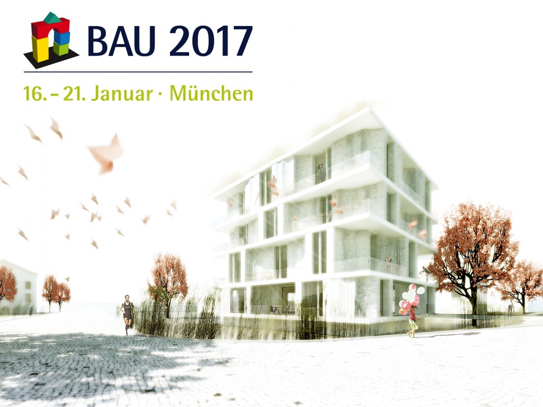Regine Leibinger and Mike Schlaich at BAU 2017 in Munich